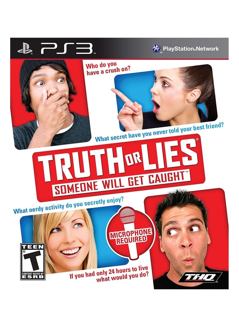 Truth or Lies (Intl Version) - playstation_3_ps3
