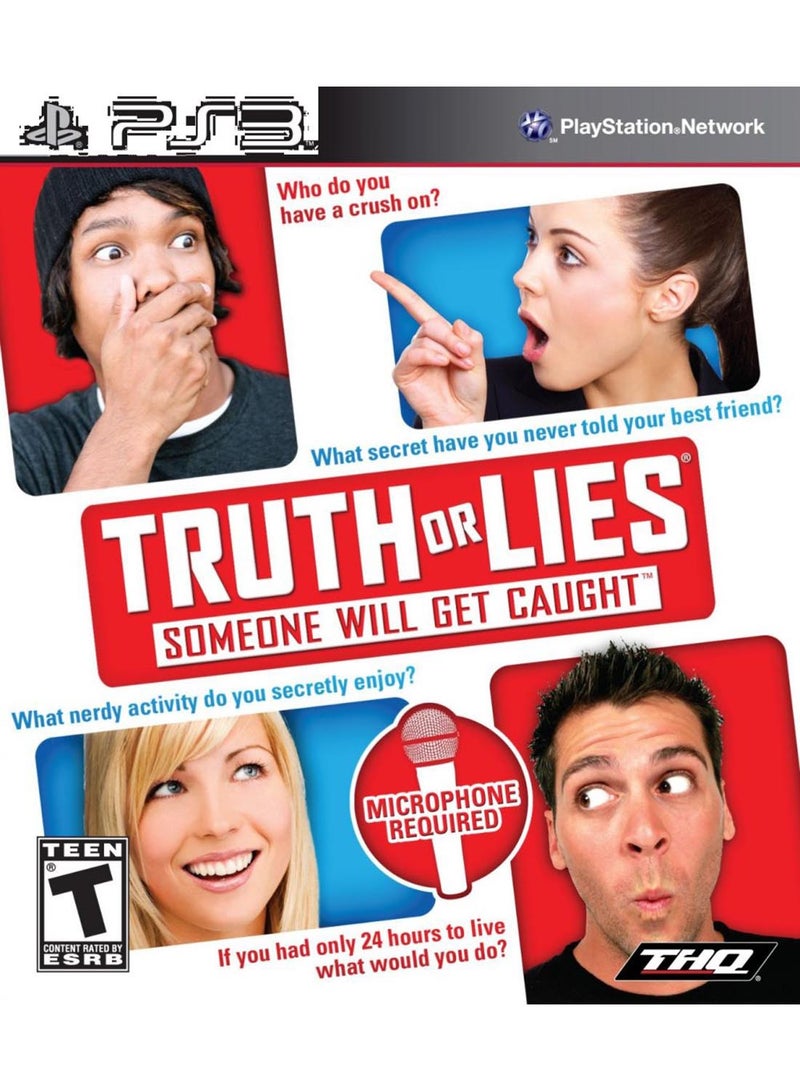 Truth Or Lies - Strategy - PlayStation 3 (PS3) - strategy - playstation_3_ps3