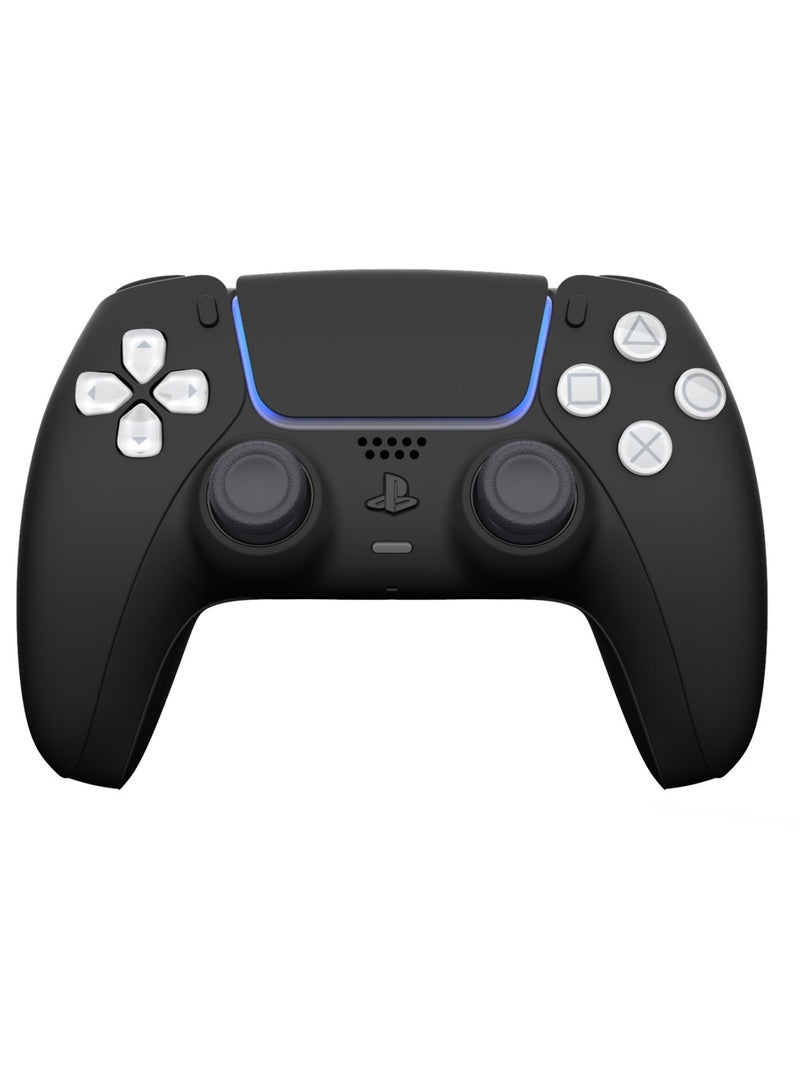 CRAFT by MERLIN PAINTED PLAY STATION 5 DUAL SENSE WIRELESS CONTROLLER BLACK EDITION