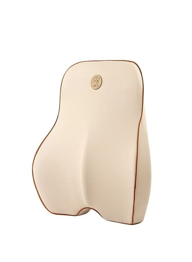 Soft Breathable Ergonomic Design 3D Mesh Lumbar Support Pillow and Memory Foam Back Cushion