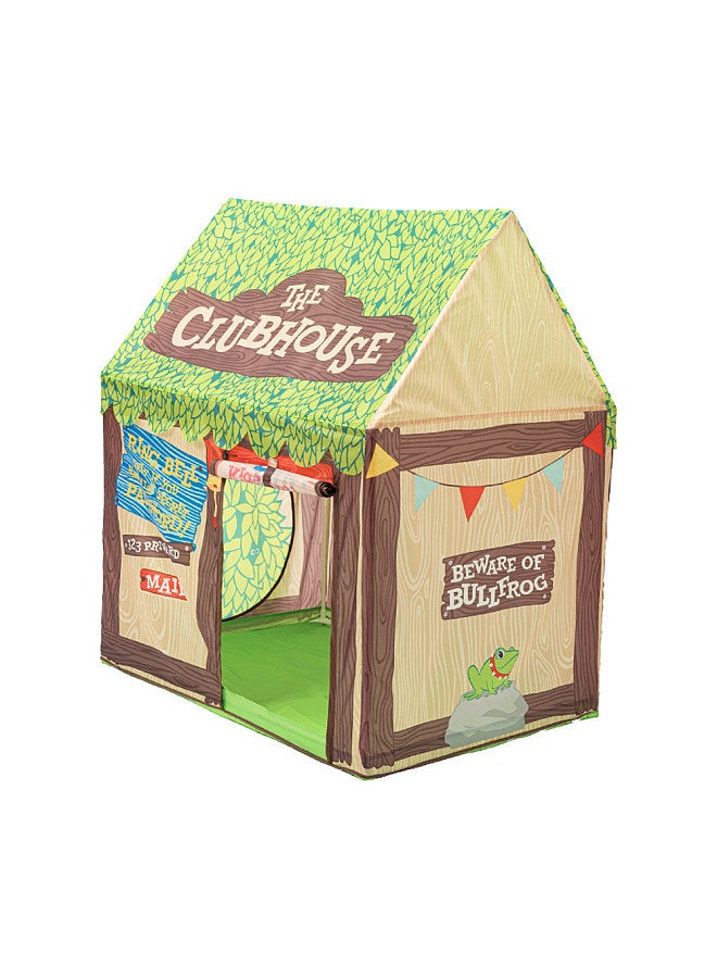 Indoor Kids Small-House Tent Compact Size Home GameRoom Tent Playing House Tent Toys Tent for Children with Roll-up Door and Window