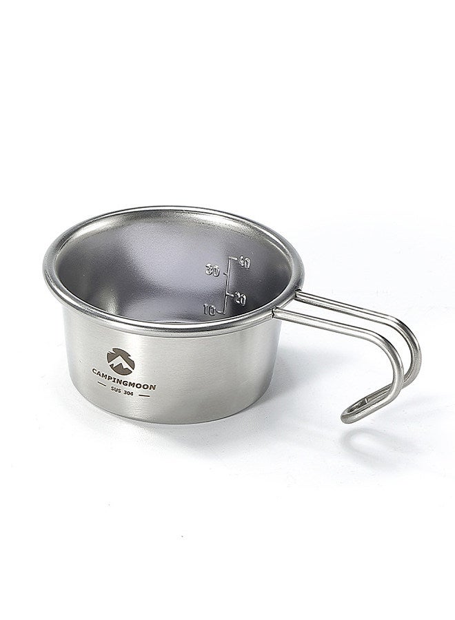Sierra Cup Outdoor Stainless Steel 60ml Sierra Coffee Cup Picnic Tableware Portable Barbecue Hiking Camping Tea Cup