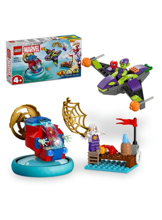 10793 Spidey Spidey vs. Green Goblin Building Toy Set (84 Pieces)