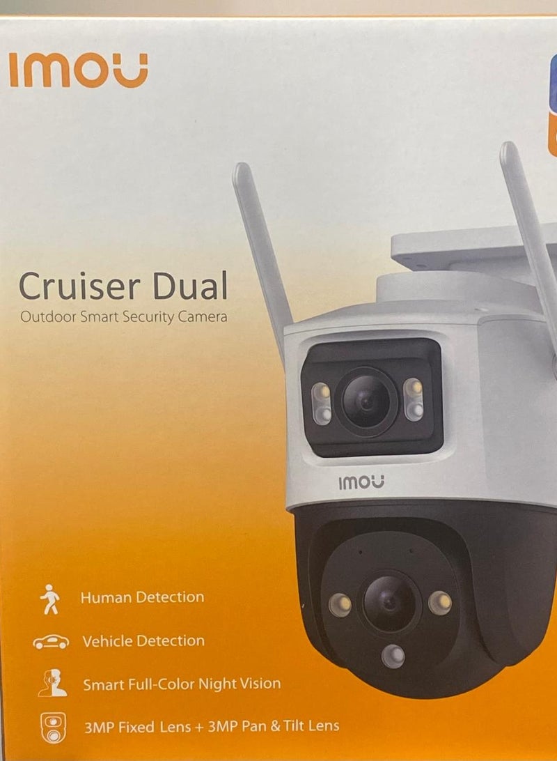 CRUISER DUAL 6MP DUAL LENS OUTDOOR P AND T CAMERA