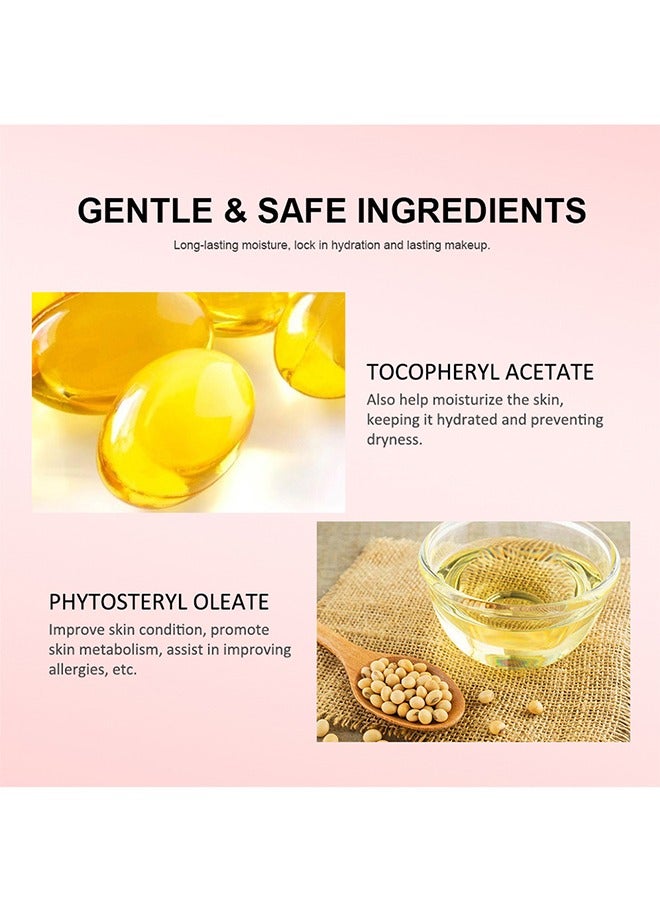 Hydrating Glow Blush -Cheeks & Lips and Eyes, 3  in 1 Creamy blush,Moisturizing and Delicate Long Lasting Makeup Retention#03