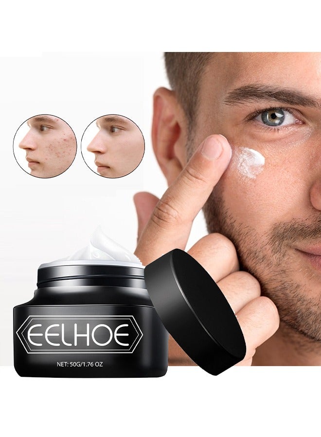 Men Makeup Cream 50g,Concealer and Brighten Skin,Natural and Refreshing,Waterproof and Sweatproof,Suitable for Use During Makeup