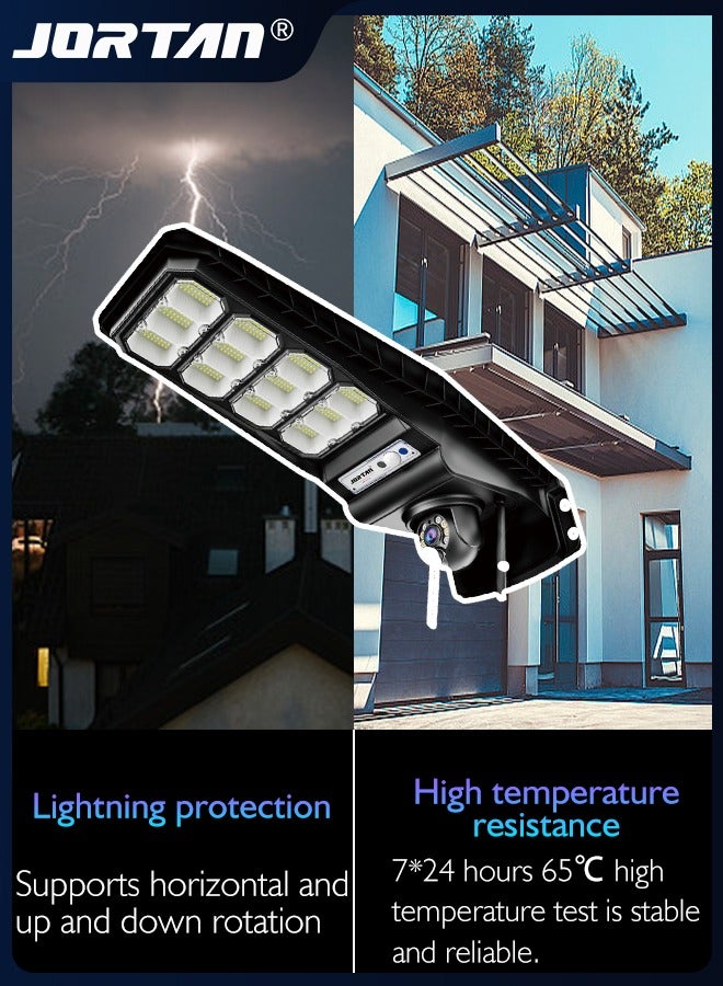 4MP 2-in-1 Outdoor Wifi Camera 400W Lamp with 480pcs Lamp Beads & 400m² Illumination Area & Smart Surveillance with PIR Motion Detection & 2 Way Audio & Color Night Vision & Lightning Protection