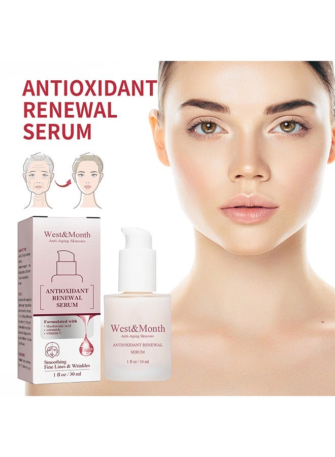 Anti-Aging Antioxidant Renewal Serum 30ml,Has The Effect Of Tightening The Skin, Reducing Fine Lines, Restoring Skin Elasticity, And Preventing Aging 30ML