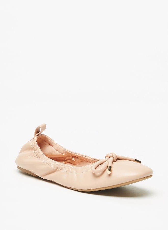 Women Slip On Pointed Toe Ballerina Shoes