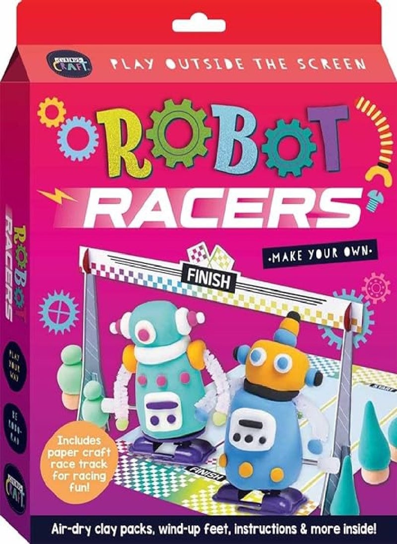 Hinkler Curious Craft Make Your Own Robot Racers