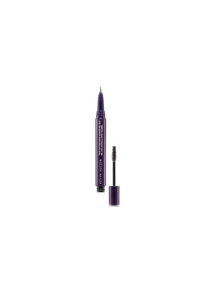 Kevyn Aucoin True Feather Brow Marker Gel Duo 1.9ml  Ash Blonde