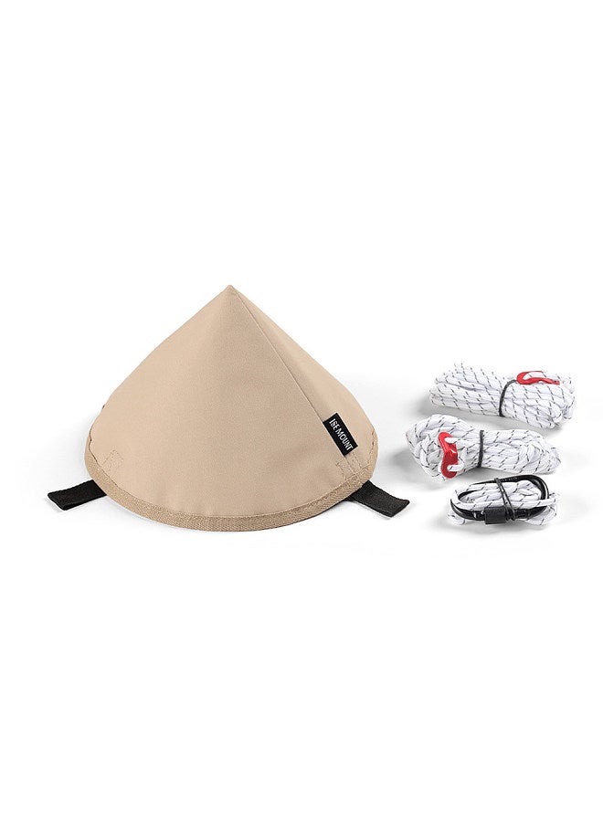 Outdoor Tent and Canopy Connect Cap Kit Canopy Build Connector Camping Hiking Picnic Accessory Tent Triangle Waterproof Cap