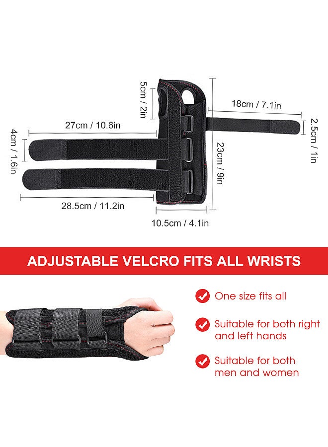 2pcs Carpal Tunnel Wrist Splint Wrist Support Brace for Wrist and Hands Relief