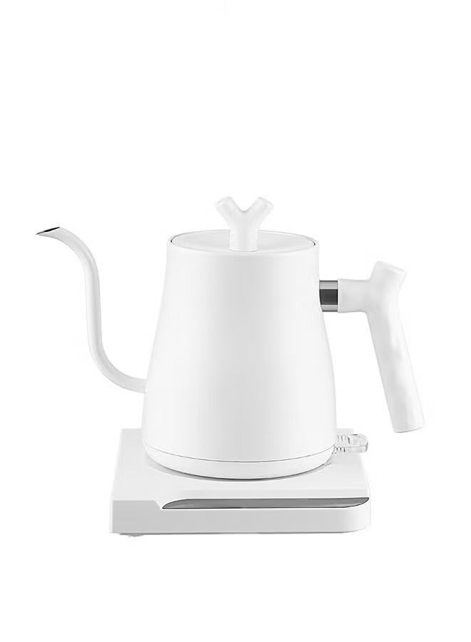 Electric Gooseneck Kettle 1L 1000W Water Kettle for Pour-over Coffee & Tea, 304 Stainless Steel Coffee and Tea Pot, Constant Temperature Coffee Kettle