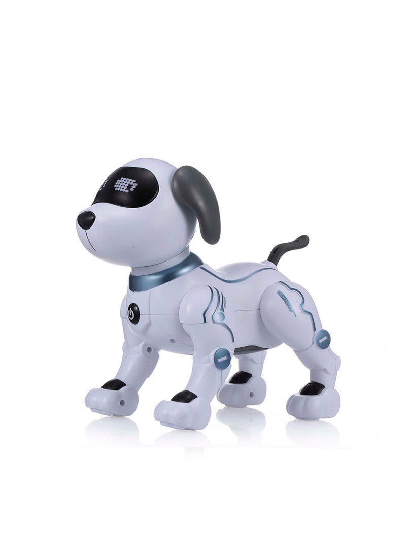 LE NENG TOYS K16A Electronic Pets Robot Dog Stunt Dog Voice Command Programmable Touch-sense Music Song Toy for Kids Birthday Gift