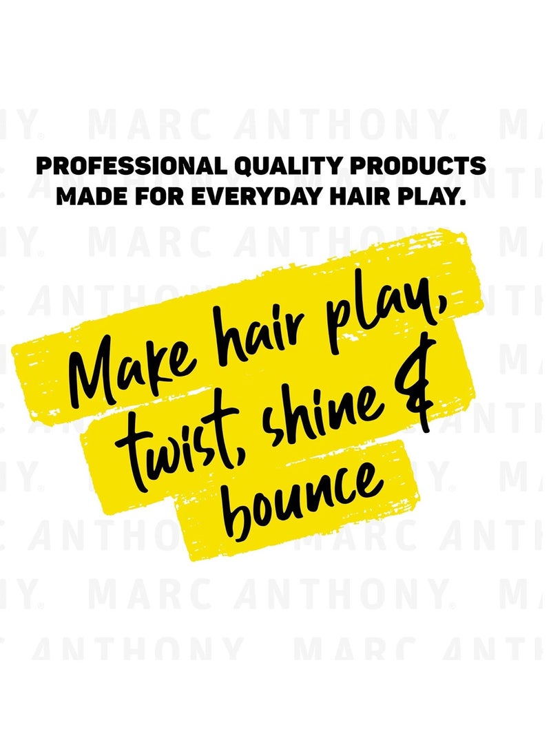 Marc Anthony Strictly Curl Enhancing Styling Foam , Extra Hold - Vitamin E & Silk Proteins Transforms Frizzy Hair to Full , Shiny , Defined Curls - Sulfate-Free Anti-Frizz Mousse Product