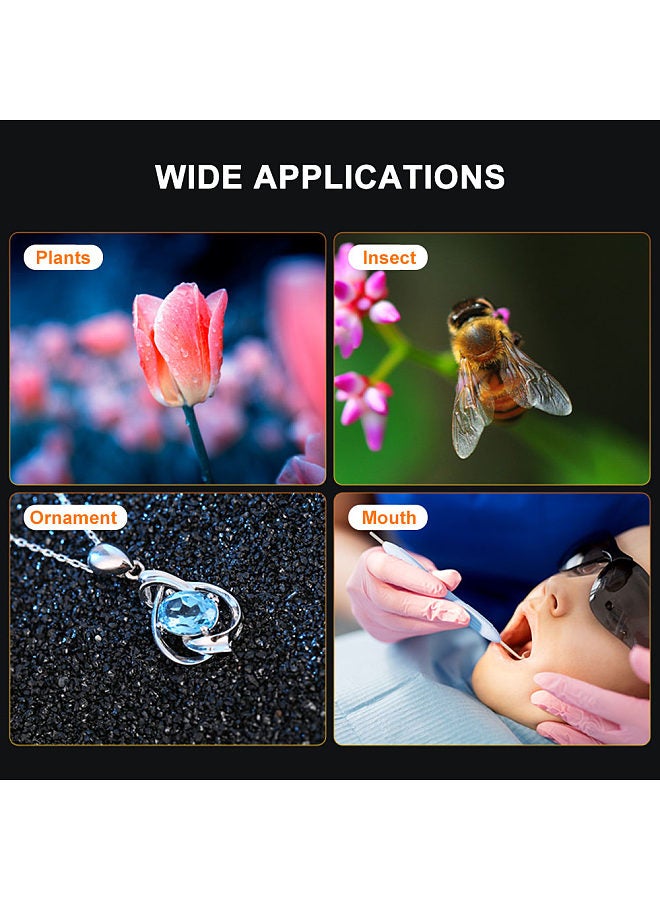YN14EX II Macro Ring Flash Camera Speedlite GN18 TTL Auto/ Manual Flash 5600K 3s Recycle Time with Carrying Bag 4 Set Color Filters 7pcs Adapter Rings Replacement