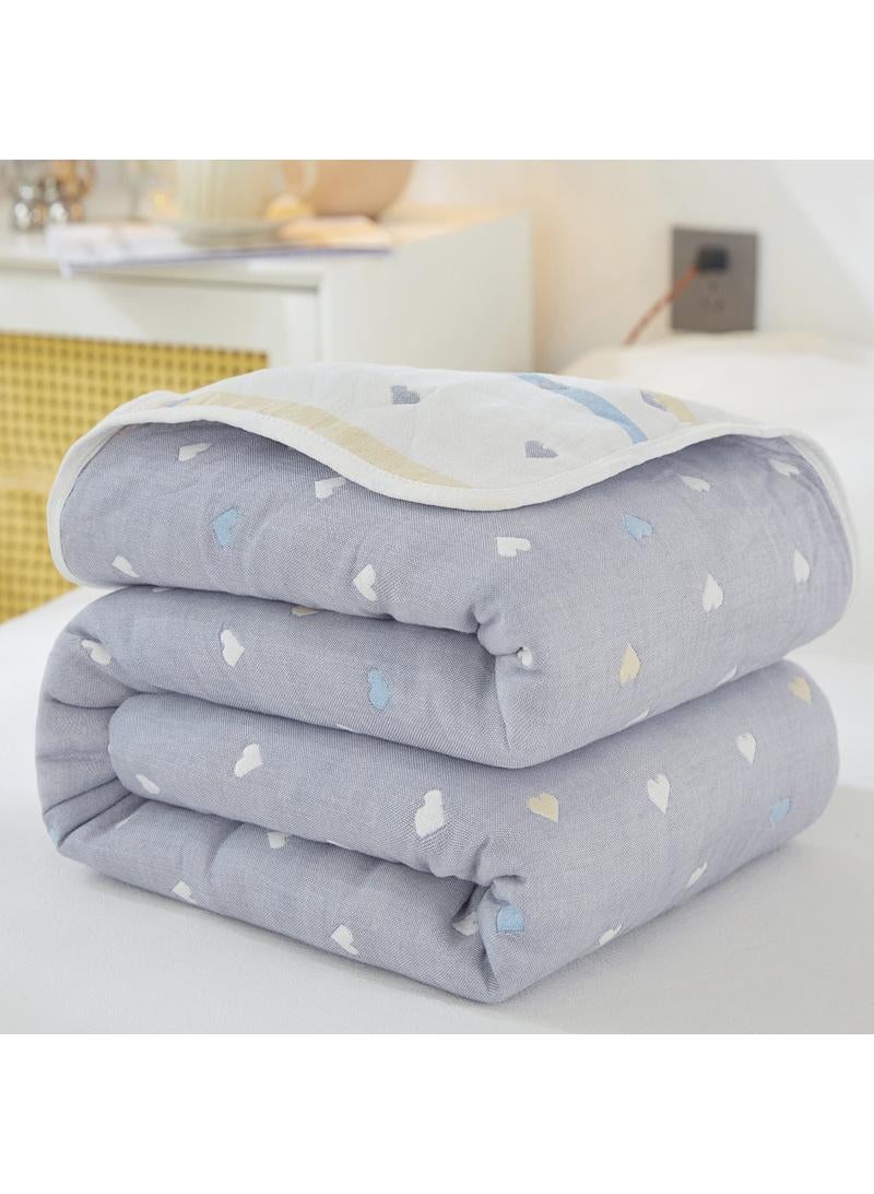 120*150cm Six Layer Absorbent Cotton Towel Blanket