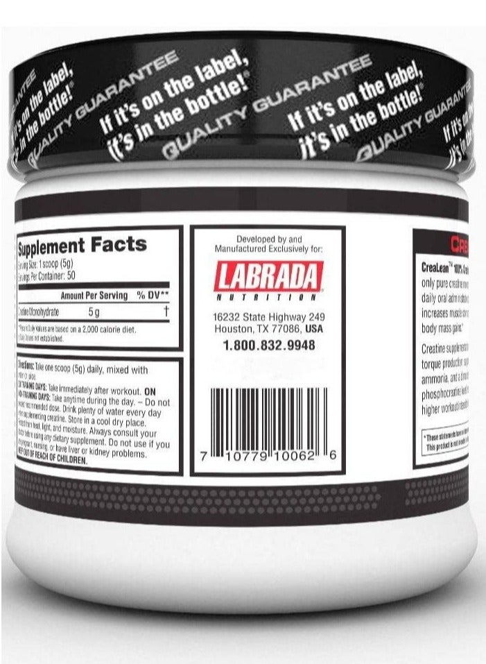 Labrada Crealean Strength 250g, 50 Serving
