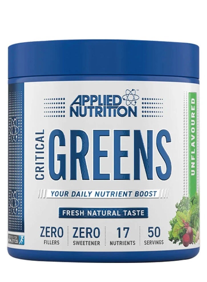 Applied Nutrition Critical Greens 250g Unflavored 50 Serving