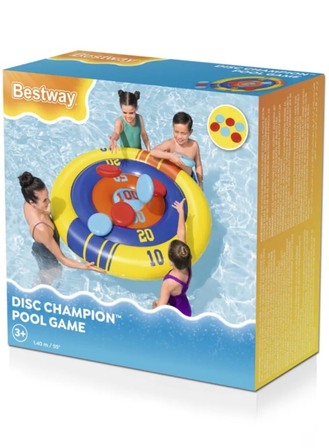 Inflatable Disc Champion Pool Game - 55inch