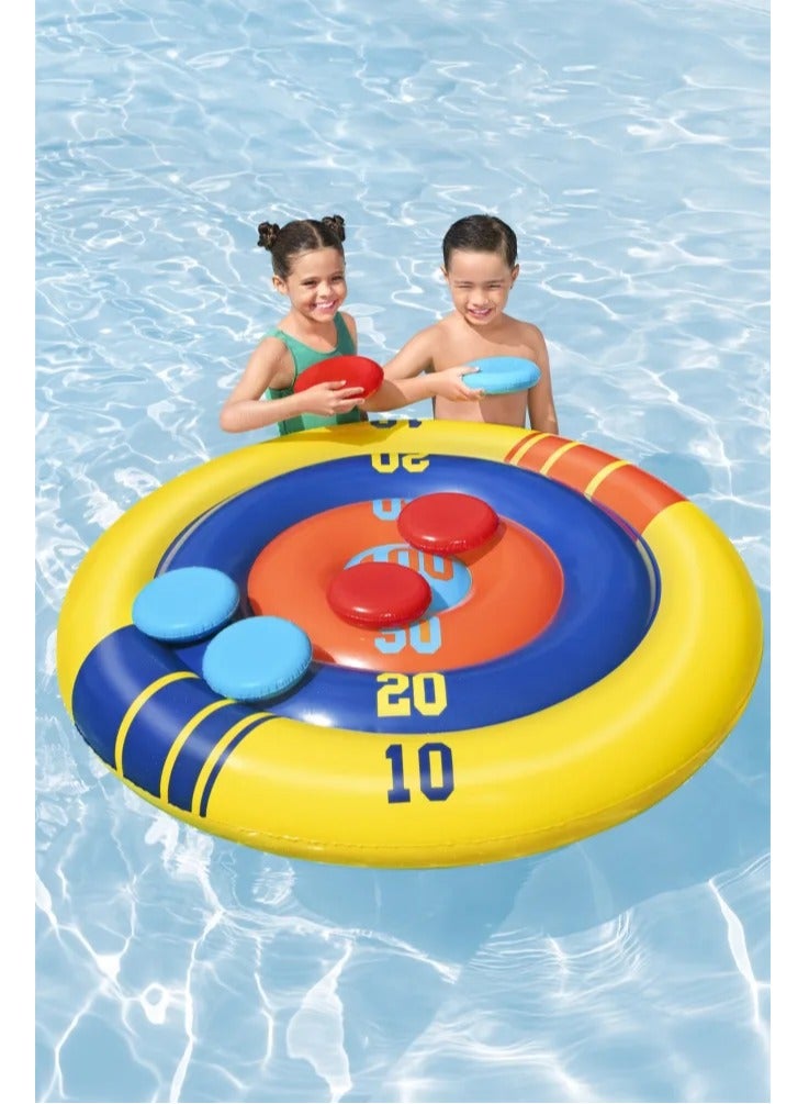 Inflatable Disc Champion Pool Game - 55inch