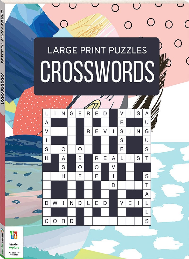 Hinkler Large Print Puzzles Series 3 Crosswords