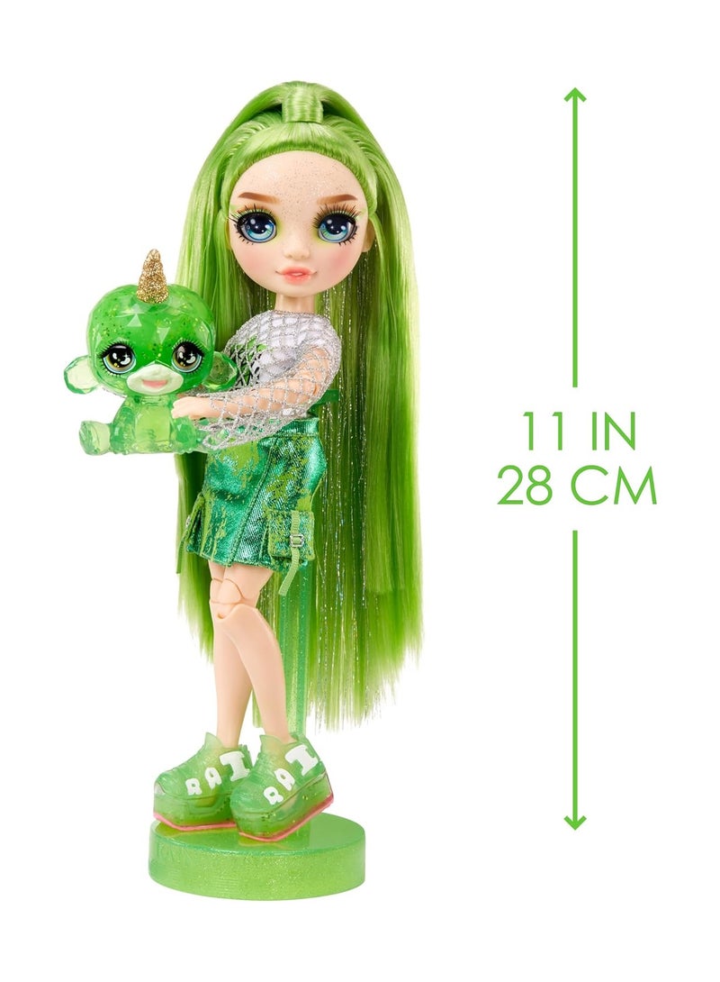 Rainbow High Jade And Pet Shimmer Doll