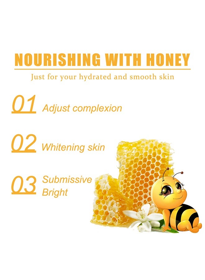 Honey Muscle Tearing Mask-Oil Control Blackhead Remover Honey Tearing Peel Mask Off Dead Skin Clean Pores ,Skin Brightening Peeling Mask for Dull Skin-100g