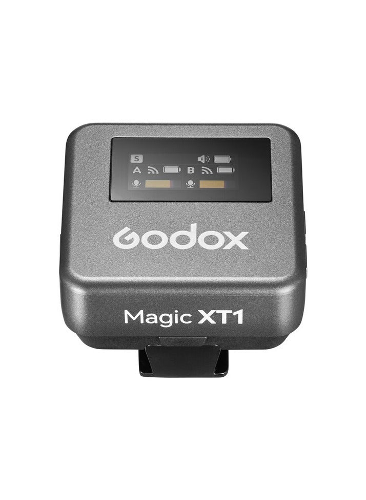Godox Magic XT1-C 2-Person Wireless Microphone System with USB-C Adapter (2.4 GHz)