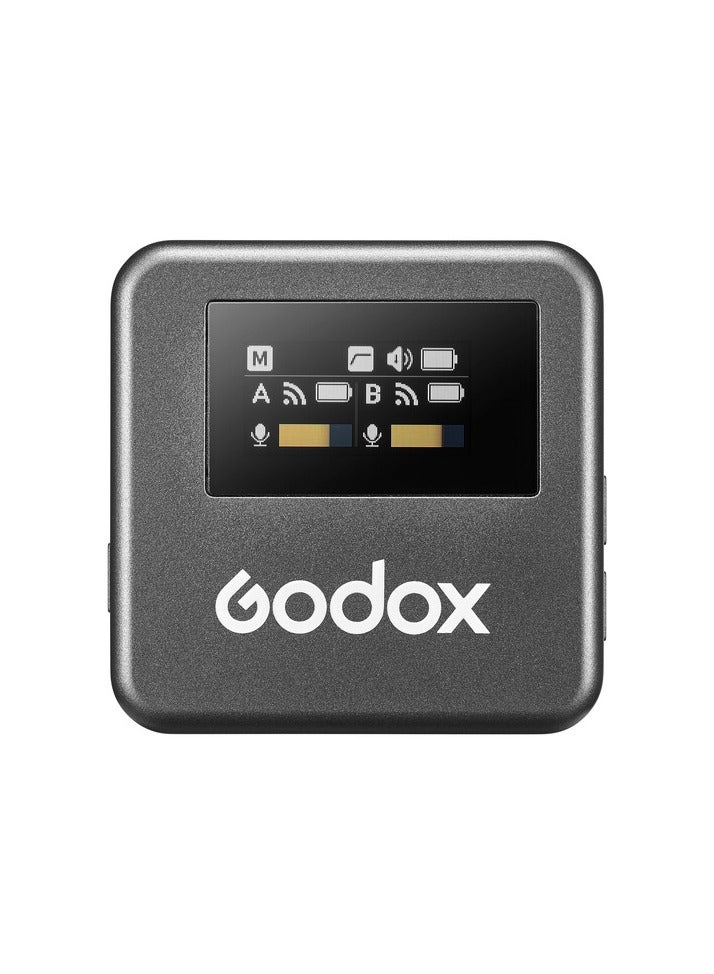 Godox Magic XT1-C 2-Person Wireless Microphone System with USB-C Adapter (2.4 GHz)