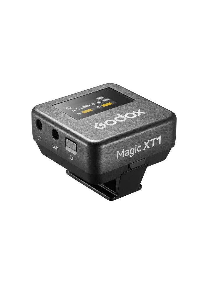 Godox Magic XT1-C 2-Person Wireless Microphone System with USB-C Adapter (2.4 GHz)