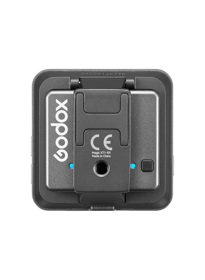 Godox Magic XT1-C 2-Person Wireless Microphone System with USB-C Adapter (2.4 GHz)
