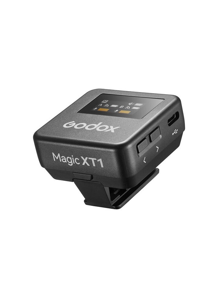 Godox Magic XT1-C 2-Person Wireless Microphone System with USB-C Adapter (2.4 GHz)