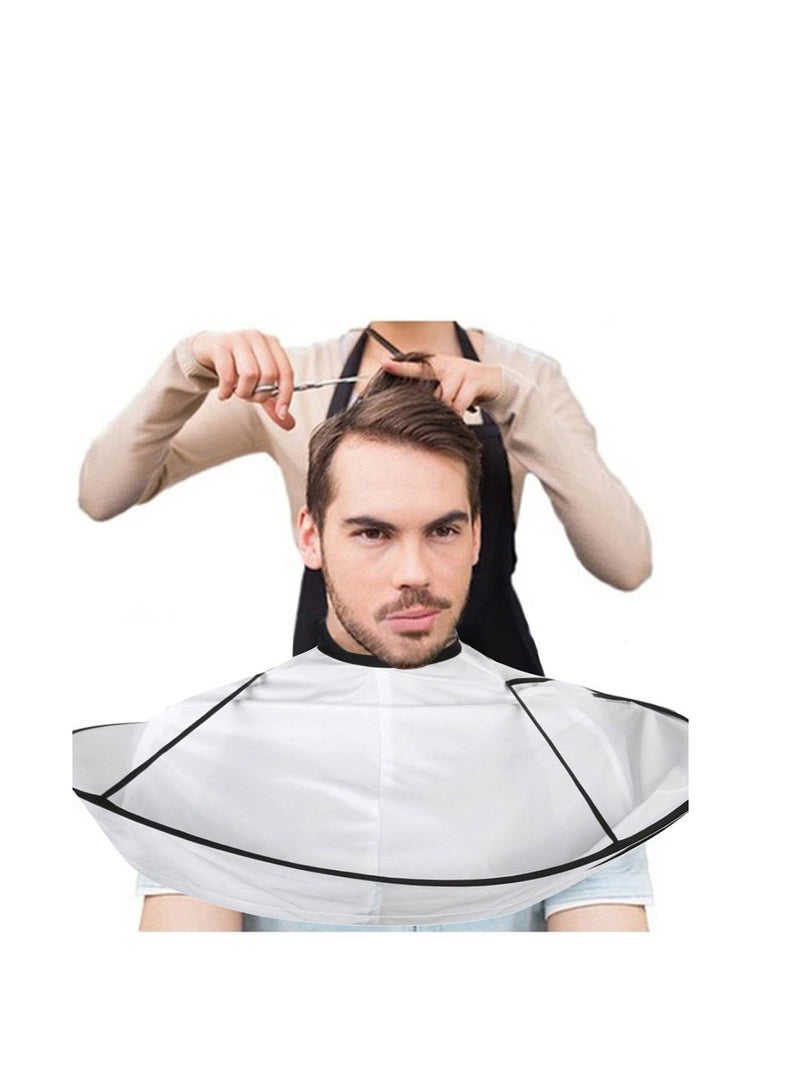 Haircut Cloth, DIY Hair Cutting Cloak Umbrella Cape Salon Barber Salon and Home Stylists Using