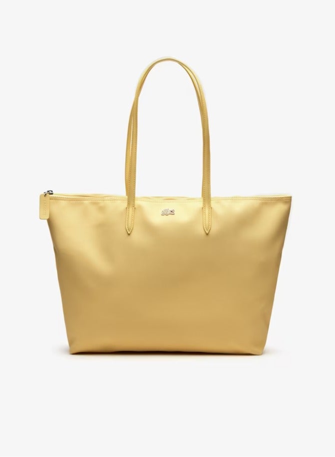 Lacoste Tote Bag golden Color bags for women