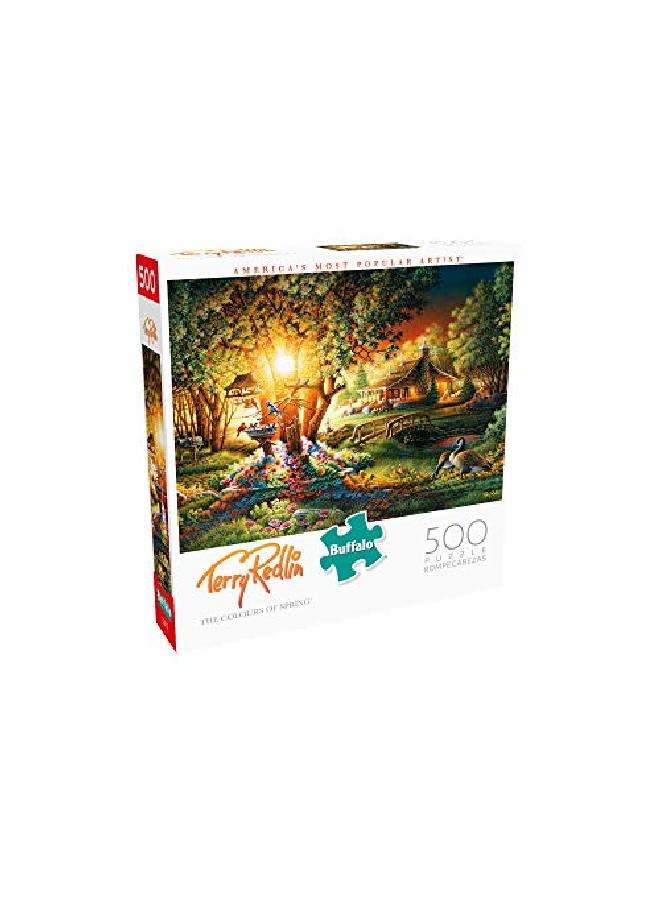 Terry Redlin The Colours Of Spring 500 Piece Jigsaw Puzzle