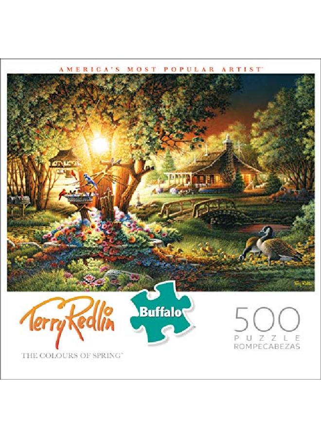 Terry Redlin The Colours Of Spring 500 Piece Jigsaw Puzzle