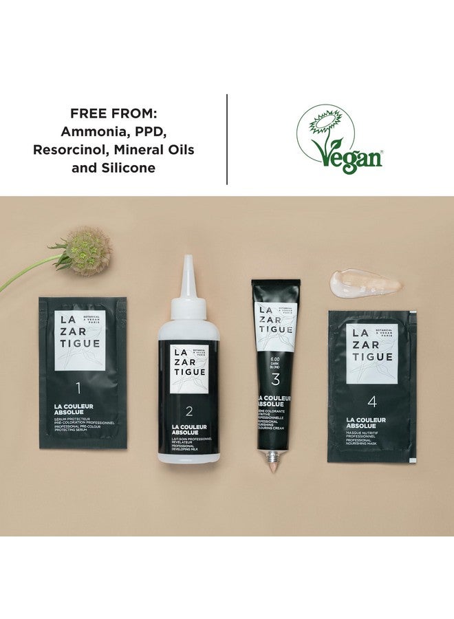 La Couleur Absolue 3.00 Dark Chestnut Made With Professional Pigments And Ingredients That Are Kind To The Scalp Vegan Crueltyfree Color That Is Naturally Good For Hair 1 Oz
