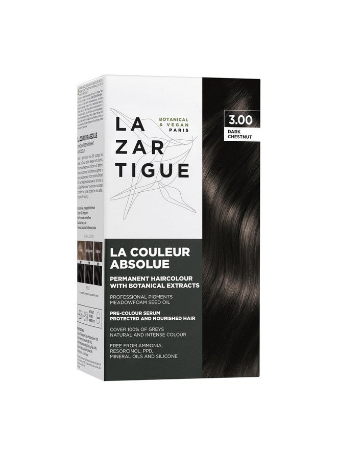 La Couleur Absolue 3.00 Dark Chestnut Made With Professional Pigments And Ingredients That Are Kind To The Scalp Vegan Crueltyfree Color That Is Naturally Good For Hair 1 Oz