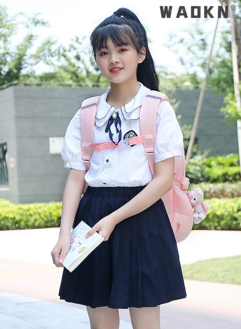 Girls School Backpacks Book Bag with Compartments for Teen Girl Kid Students Elementary School Kids' School Bag Anti Theft Women Casual Daypack