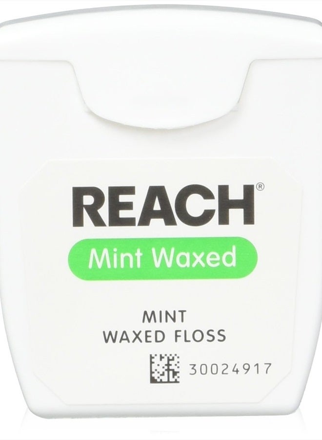 REACH Mint Waxed Floss 55 Yards (Pack of 3)