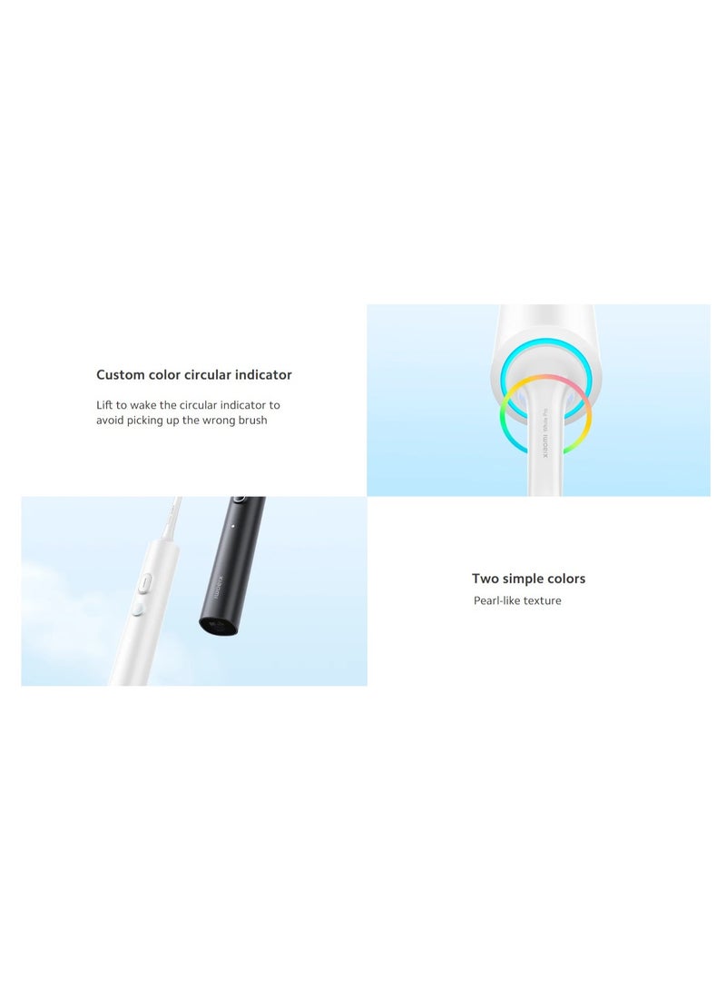 Xiaomi Smart Electric Toothbrush T501 | IPX8 waterproof | 150-day long battery life | Over-pressure alerts | 3 Brush Modes | White