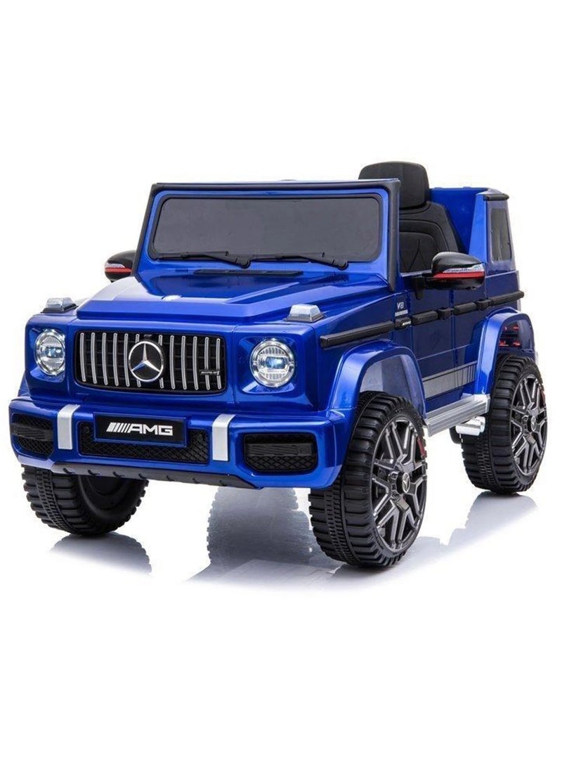 12V Mercedes Benz G63 Kids Ride on Car Jeep - Painting Blue