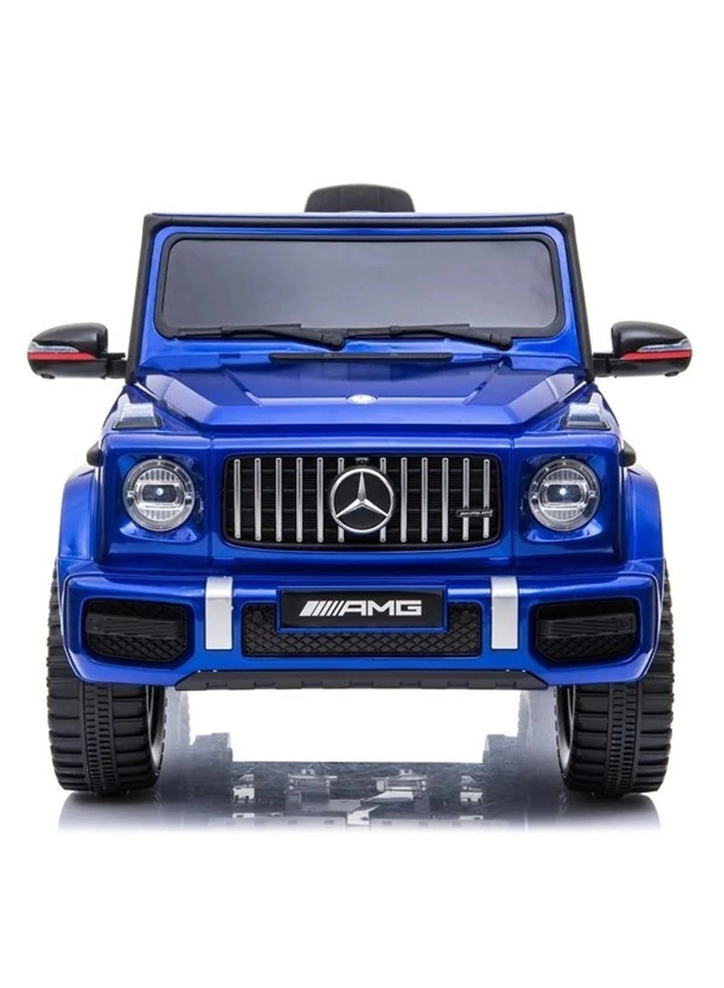 12V Mercedes Benz G63 Kids Ride on Car Jeep - Painting Blue