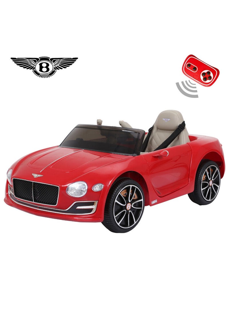 Bentley Sports 12V Kids Ride On Car - Red