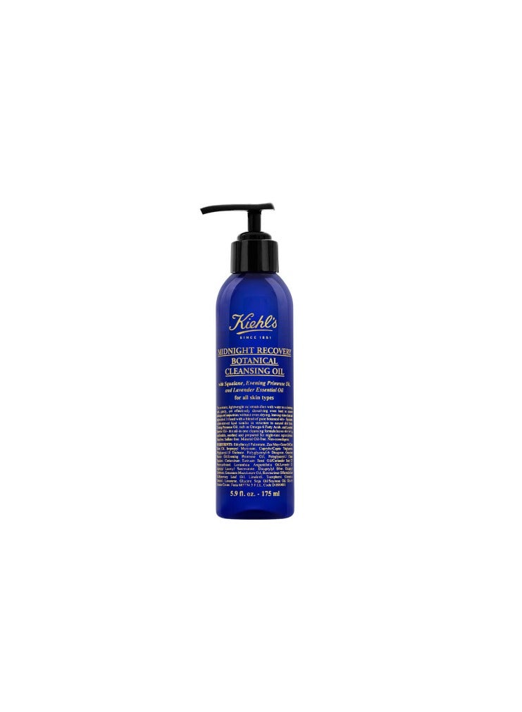 KIEHL'S MIDNIGHT RECOVERY BOTANICAL CLEANSING OIL - 175ML