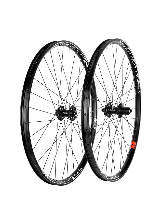 MTB Wheelset 26/27.5/29 Inch Mountain Bicycle Wide Rim Wheel Set Front & Back Wheels with Hub 6 Pawls