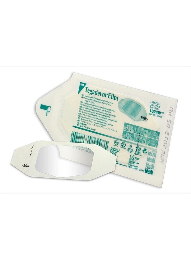 Tegaderm 1624W Transparent Film Dressing 2 3/8