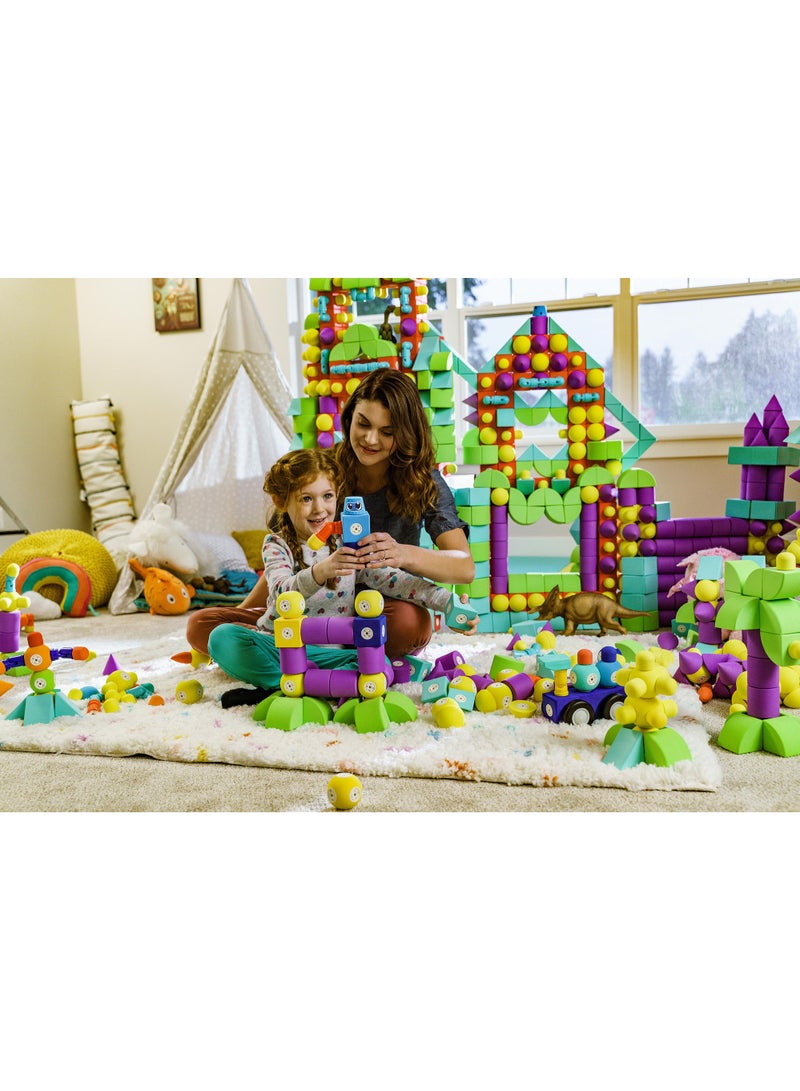 BLOCKAROO MAGNETIC FOAM BLOCKS -LARGE -CASTLE